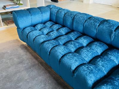 Harvey Probber Four Piece Cubo Sectional Sofa by Harvey Probber Circa 1972