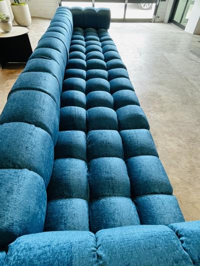Harvey Probber Four Piece Cubo Sectional Sofa by Harvey Probber Circa 1972