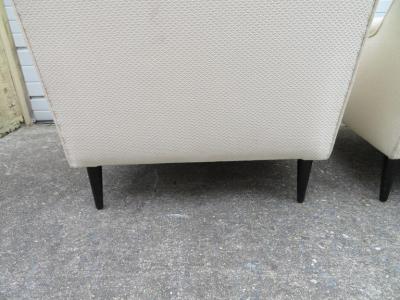 Harvey Probber Gorgeous Pair of Harvey Probber Style Lounge Chairs Mid Century Modern