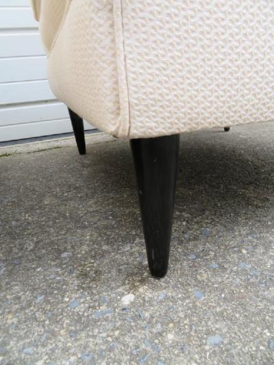 Harvey Probber Gorgeous Pair of Harvey Probber Style Lounge Chairs Mid Century Modern
