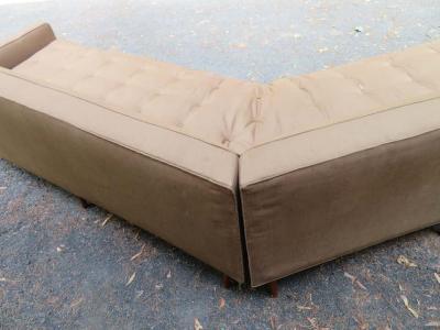 Harvey Probber Handsome Harvey Probber 2 Piece Nuclear Sert Sectional Sofa Mid Century Modern