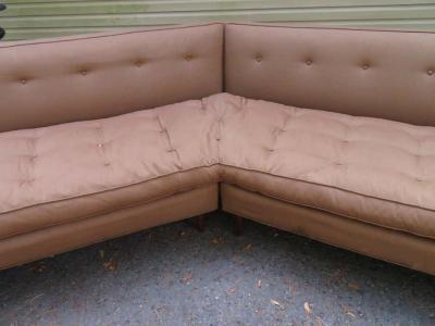 Harvey Probber Handsome Harvey Probber 2 Piece Nuclear Sert Sectional Sofa Mid Century Modern