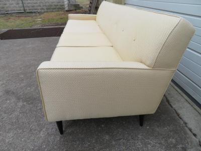 Harvey Probber Handsome Harvey Probber Style Four Seat Sofa Mid Century Modern
