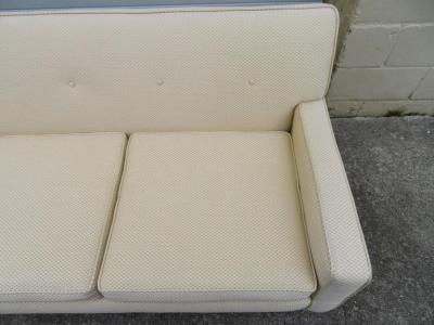 Harvey Probber Handsome Harvey Probber Style Four Seat Sofa Mid Century Modern