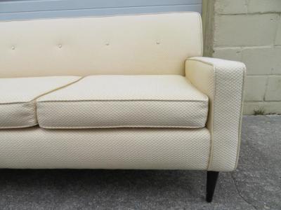 Harvey Probber Handsome Harvey Probber Style Four Seat Sofa Mid Century Modern