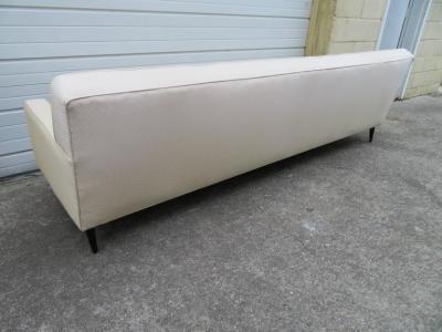 Harvey Probber Handsome Harvey Probber Style Four Seat Sofa Mid Century Modern