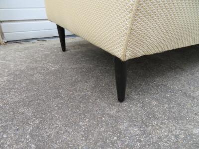 Harvey Probber Handsome Harvey Probber Style Four Seat Sofa Mid Century Modern