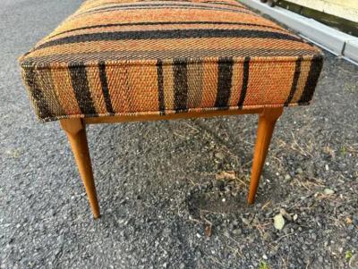 Harvey Probber Handsome X Long Bench Harvey Probber style Walnut Mid Century Modern