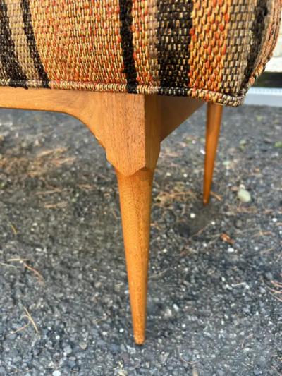 Harvey Probber Handsome X Long Bench Harvey Probber style Walnut Mid Century Modern