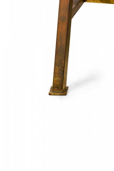 Harvey Probber Harvey Probber American Purple Velour and Brass Slipper Chair