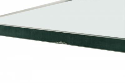 Harvey Probber Harvey Probber AmericanSquare Chrome Plated Steel and Glass Coffee Table