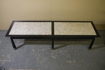 Harvey Probber Harvey Probber Asian Style Coffee Table With Terrazzo Inlays