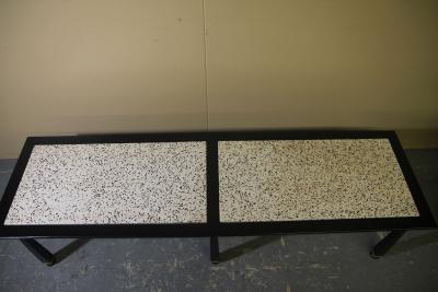 Harvey Probber Harvey Probber Asian Style Coffee Table With Terrazzo Inlays