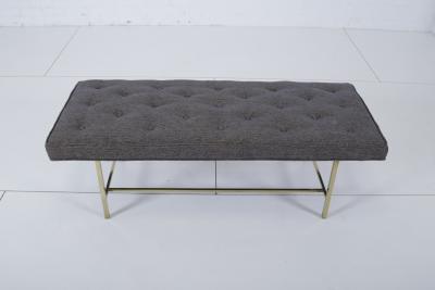 Harvey Probber Harvey Probber Brass Frame Bench