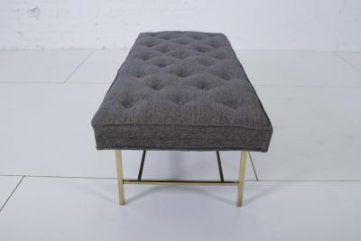 Harvey Probber Harvey Probber Brass Frame Bench