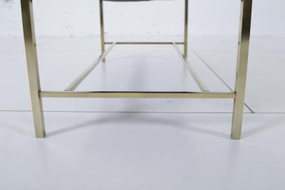 Harvey Probber Harvey Probber Brass Frame Bench