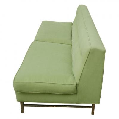 Harvey Probber Harvey Probber Bronze Base Sofa