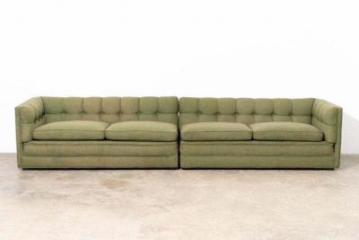 Harvey Probber Harvey Probber Deep Tufted Sectional from the Nuclear Sert Series Early 1950s
