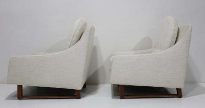 Harvey Probber Harvey Probber Lounge Chairs in Holly Hunt Great Plains