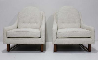 Harvey Probber Harvey Probber Lounge Chairs in Holly Hunt Great Plains