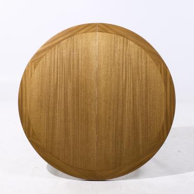 Harvey Probber Harvey Probber MCM Bleached Mahogany Expanding Saber Leg Dining Table w 4 Leaves