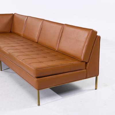 Harvey Probber Harvey Probber Mid Century Brass Sectional Sofa