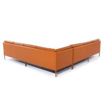 Harvey Probber Harvey Probber Mid Century Brass Sectional Sofa