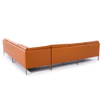 Harvey Probber Harvey Probber Mid Century Brass Sectional Sofa