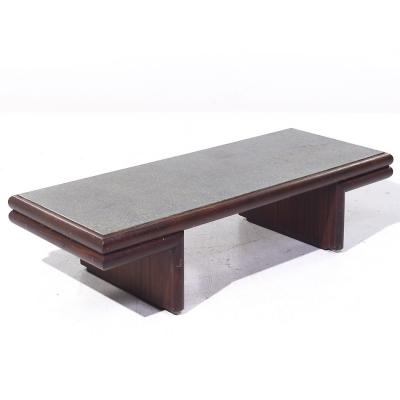 Harvey Probber Harvey Probber Mid Century Mahogany Coffee Table