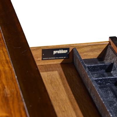 Harvey Probber Harvey Probber Mid Century Rosewood and Ebonized Mahogany Writing Desk