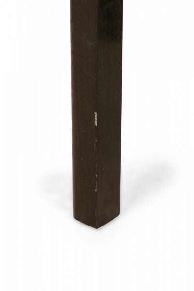 Harvey Probber Harvey Probber Slat Back Wood and Caned Seat Side Chairs