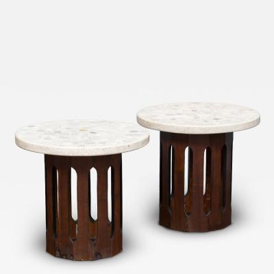 Harvey Probber Harvey Probber Terrazzo End Tables