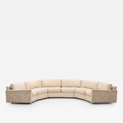 Harvey Probber Harvey Probber Three Piece Sectional Sofa 1955c 