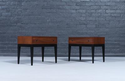 Harvey Probber Harvey Probber Walnut Night Stands