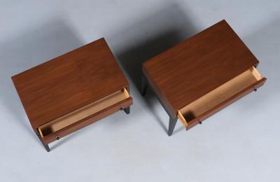 Harvey Probber Harvey Probber Walnut Night Stands