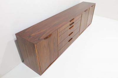 Harvey Probber Large Harvey Probber Sideboard in Rosewood