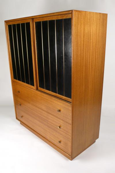 Harvey Probber Leather Faced Probber Cabinet