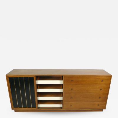 Harvey Probber Leather Faced Probber Cabinet