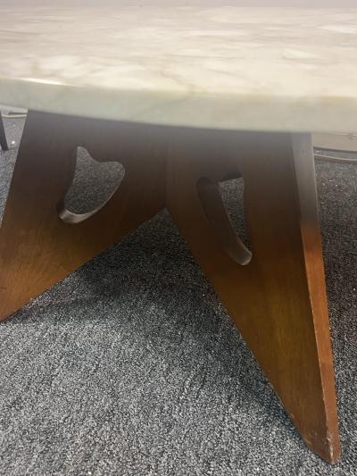 Harvey Probber MONUMENTAL MID CENTURY MARBLE BOOMERANG COFFEE TABLE