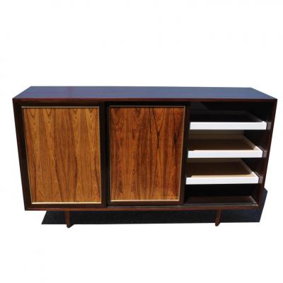 Harvey Probber Mahogany Rosewood Harvey Probber Credenza