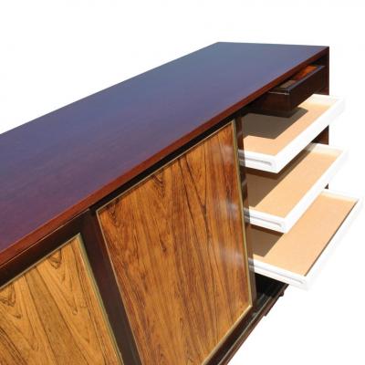 Harvey Probber Mahogany Rosewood Harvey Probber Credenza