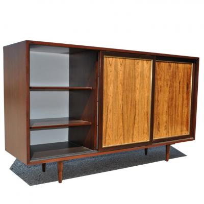 Harvey Probber Mahogany Rosewood Harvey Probber Credenza