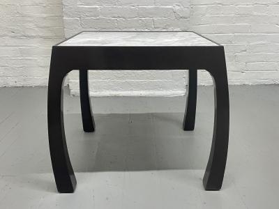 Harvey Probber Pair of Harvey Probber Marble Top End Tables