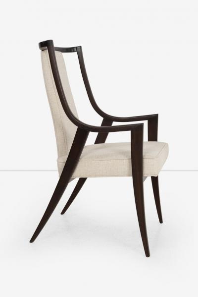 Harvey Probber Pair of Harvey Probber Saber Leg Pull Up Chairs 1960s