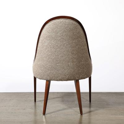 Harvey Probber Pair of Mid Century Modernist Gondola Slipper Chairs by Harvey Probber