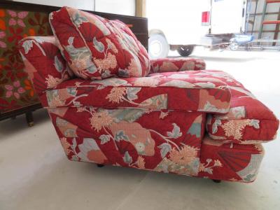 Harvey Probber Rare Pair of Harvey Probber Lounge Chairs and Ottoman Mid Century Modern
