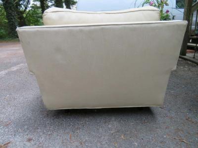 Harvey Probber Rare Pair of Harvey Probber Lounge Chairs and Ottoman Mid Century Modern