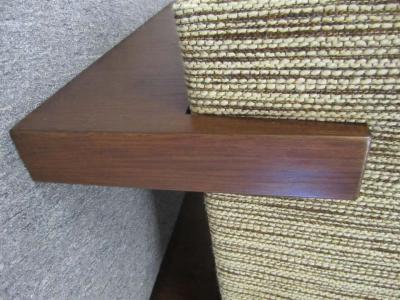 Harvey Probber Rare Pair of Signed Harvey Probber Cube Lounge Chairs Mid Century Modern