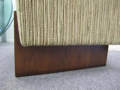 Harvey Probber Rare Pair of Signed Harvey Probber Cube Lounge Chairs Mid Century Modern