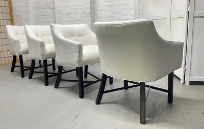 Harvey Probber Set of Four Harvey Probber Lounge Chairs